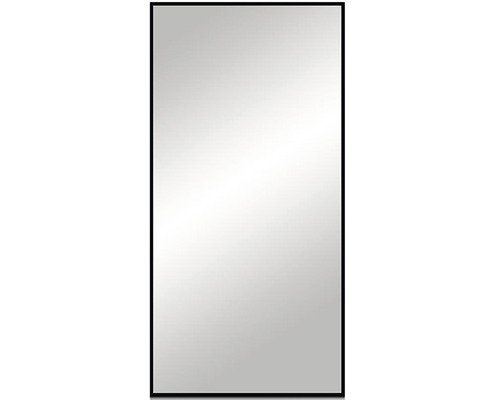 Rahmenspiegel Cordia Rimini BxHxT 41x80x2 cm schwarz