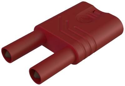 Hirschmann Test & Measurement KST S WS rt Sicherheits-Kurzschlussstecker Rot Stift-Ø: 4 mm 1 St.