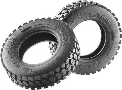 Carson Modellsport 1:14 LKW Reifen 21 mm Gelände 1 Paar