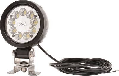 WAS Arbeitsscheinwerfer 12 V/DC, 24 V/DC WAS 163 ADR RUND 1216 ADR Weitreichende Ausleuchtung (Ø x T) 108 mm x 46 mm 260