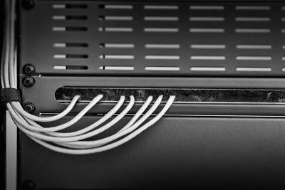 Renkforce RF-3429146 19 Zoll Netzwerkschrank-Bürstenleiste 1 HE Schwarz