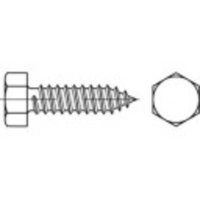 TOOLCRAFT 144535 Sechskantblechschrauben 3.9 mm 6 mm Außensechskant DIN 7976 Stahl galvanisch verzinkt 1000 St.