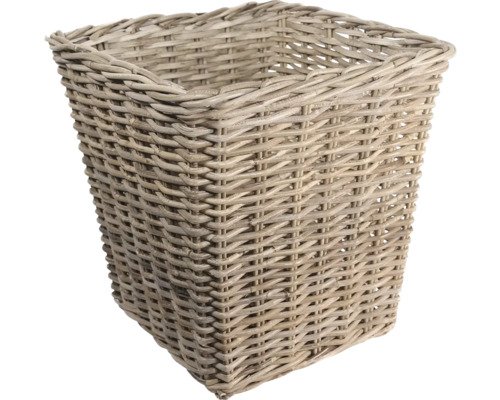 Pflanzkorb Naturfaser 38 cm x 38 cm x 38 cm braun