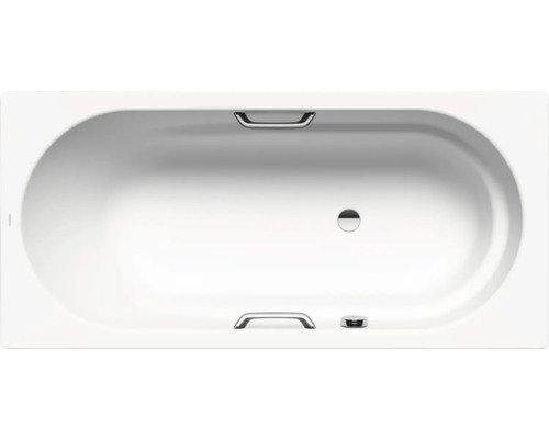 Badewanne KALDEWEI VAIO STAR 961 80 x 170 cm mit Griffbohrungen alpinweiss matt 234100010711