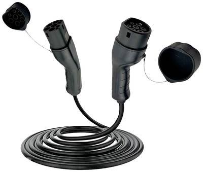 ROLINE E-Auto Ladekabel Typ2, 1-phasig, 250VAC (1P+N+E), 32 A, 7,4 kW, 5 m