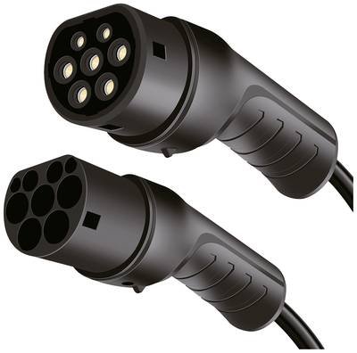 LogiLink EVC0124 eMobility Ladekabel 5 m mit Schutzkappe