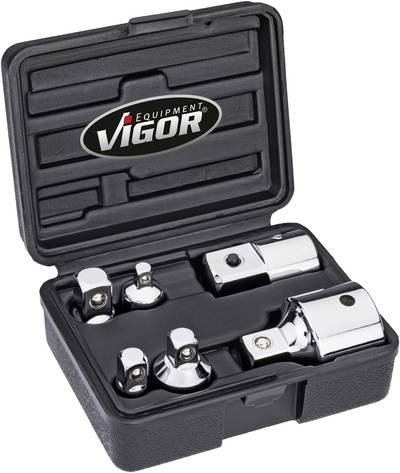 Vigor V1293 Steckschlüssel-Adapter-Set Antrieb 1/4" (6.3 mm), 3/8" (10 mm), 1/2" (12.5 mm), 3/4" (20 mm) 1 Set