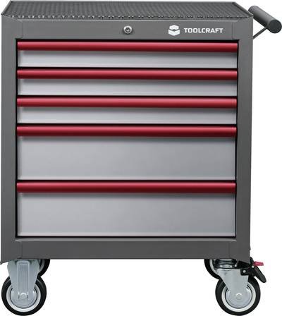 TOOLCRAFT 890680 Werkstattwagen Herstellerfarbe: Grau, Anthrazit, Rot