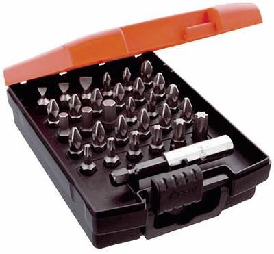 Wiha Standard 7979-01 26252 Bit-Set 11teilig Schlitz, Kreuzschlitz Phillips, Kreuzschlitz Pozidriv, Innen-Sechskant, Inn