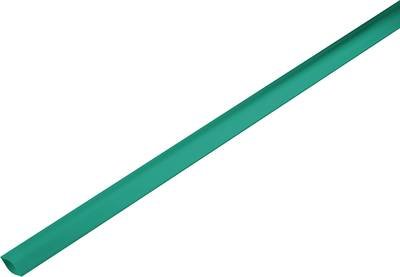 TRU COMPONENTS 1225423 Schrumpfschlauch ohne Kleber Grün 19 mm 9 mm Schrumpfrate:2:1 Meterware