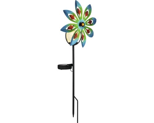 Solarlampe Windrad 0,024 W farbig