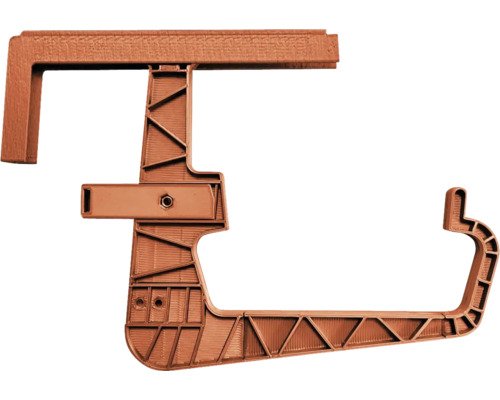Bumenkastenhalter geli Vista 18 x 24,5 x 20,1 cm Kunststoff terracotta
