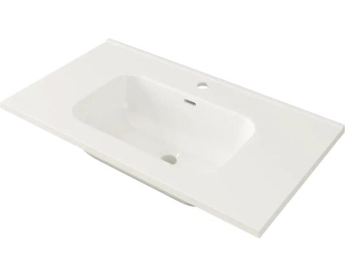 Baden Haus Möbelwaschtisch Kim 81 x 46 cm weiss glänzend 50112