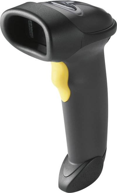 Zebra LS2208 Barcode-Scanner Kabelgebunden 1D Laser Anthrazit Hand-Scanner USB