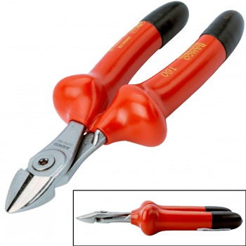 Alicates de corte diagonal aislados vde ref. 2171v - Rationalstock.es