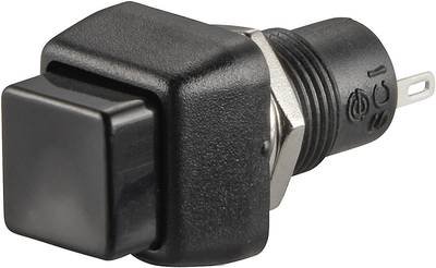 TRU COMPONENTS 1587719 TC-R13-83A-05BK Drucktaster 250 V/AC 1 A 1 x Aus/(Ein) tastend 1 St.