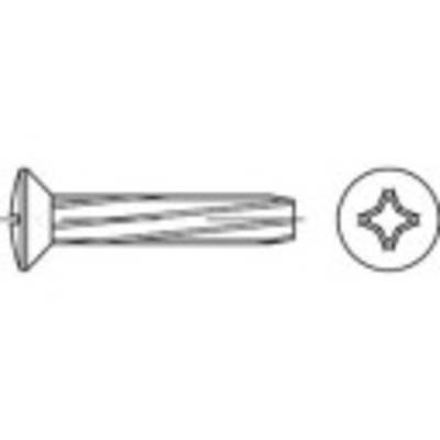 TOOLCRAFT 141854 Schneidschrauben M8 25 mm Kreuzschlitz Phillips DIN 7516 Stahl galvanisch verzinkt 250 St.