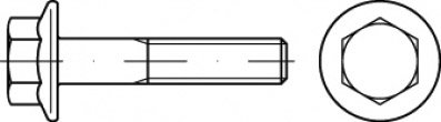 TOOLCRAFT TO-5391408 Sechskantschraube M16 35 mm Außensechskant 50 St.