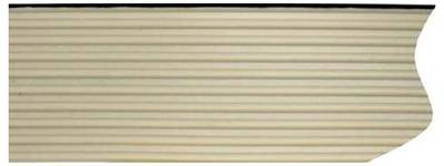 Rautronic FB0326250G Flachbandkabel Rastermaß: 2.5 mm 3 x 0.14 mm² Grau Meterware