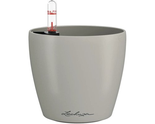 Blumentopf Lechuza Classico Color Ø 12 cm H 13.2 cm sandbraun inkl. Erdbewässerungssystem