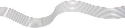 econ connect 28AWG20RM1 Flachbandkabel Rastermaß: 1 mm 20 x 0.08 mm² Grau 30.50 m