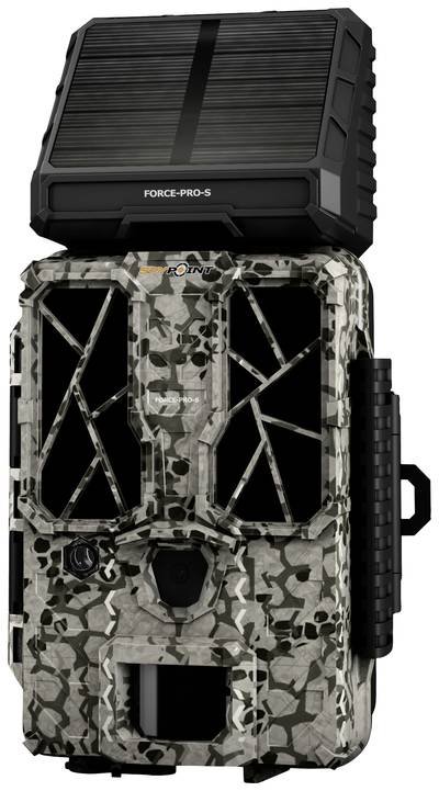 Spypoint Force Pro-S Wildkamera 30 Megapixel Tonaufzeichnung, Low-Glow-LEDs 3-farbig, Grau, Schwarz, Weiß
