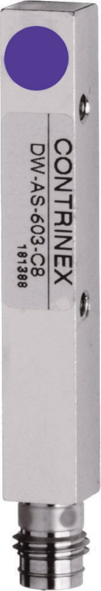 Contrinex Induktiver Näherungsschalter 8 x 8 mm bündig PNP DW-AS-603-C8-001