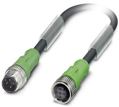 Phoenix Contact 1509539 Sensor-/Aktor-Steckverbinder, konfektioniert M12 Stecker, gerade, Buchse, gerade 0.50 m Polzahl