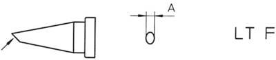 Weller LT-4X Lötspitze Rundform, gebogen Spitzen-Größe 1.2 mm Inhalt 1 St.
