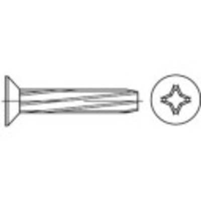 TOOLCRAFT 141816 Schneidschrauben M8 20 mm Kreuzschlitz Phillips DIN 7516 Stahl galvanisch verzinkt 100 St.