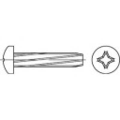 TOOLCRAFT 141768 Schneidschrauben M6 16 mm Kreuzschlitz Phillips DIN 7516 Stahl galvanisch verzinkt 500 St.