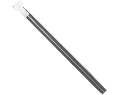 Seitenprofil für SOLUNA-Rollos schwarz für Rollos bis max. 190 cm Höhe - 2 Stück - klebbar und kürzbar