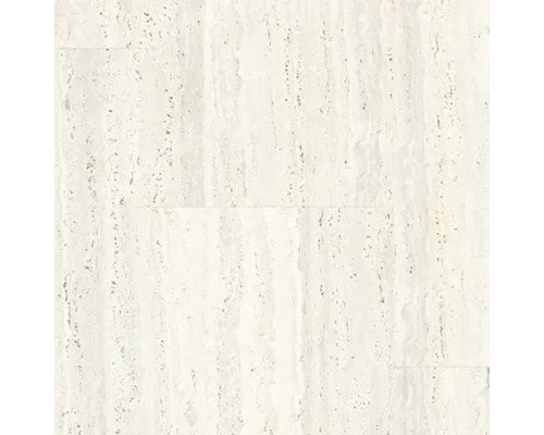 Vinylboden Fliese Travertin Ivory beige Fold-Down 729 x 389 x 4,2 mm