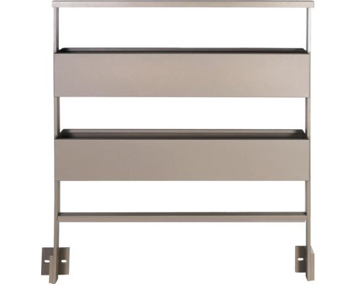 Pertura Blumenkasten 950x170x170 mm für Geländer Triton taupe