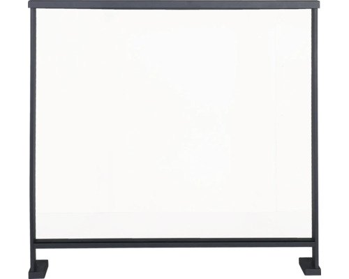 Pertura Geländer-Komplettset Triton anthrazit für Füllungen, Bodenmontage 100 cm