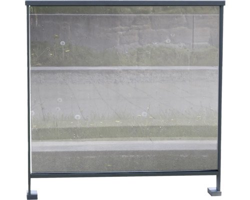 Pertura Füllungsplatte VSG anthrazit 950x867x8 mm für Triton Geländer-Komplettset