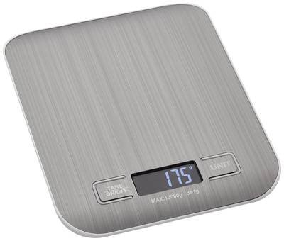 TFA Dostmann AMARETTI Küchenwaage digital Wägebereich (max.)=10000 g Silber 140 x 180 x 20