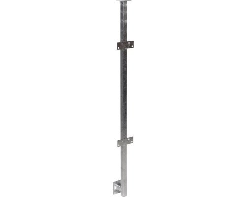 Geländerstütze verzinkt H:1160 mm für Seitenmontage