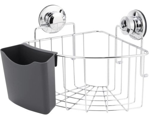 Duschkorb form&style Dreieck Chrom glänzend BIC-1297A DIS