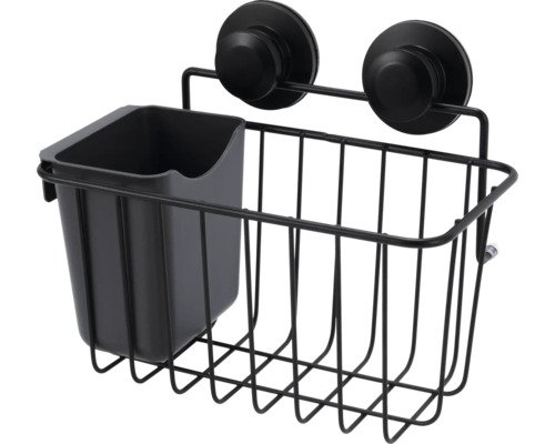 Duschkorb form&style schwarz matt BIC-1299B DIS