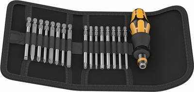 Wera Kraftform Kompakt 60 ESD ESD Bit-Schraubendreher 1/4" (6.3 mm)