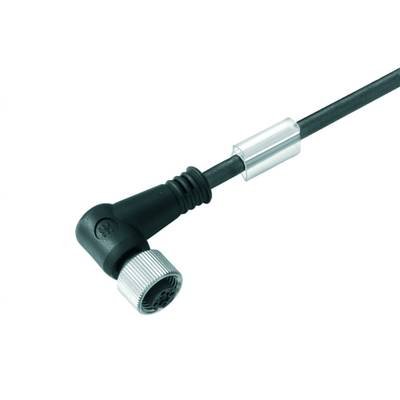 Weidmüller 9457740500 Sensor-/Aktor-Steckverbinder, konfektioniert M12 Buchse, gewinkelt 5.00 m Polzahl Sensoren: 4 1 St