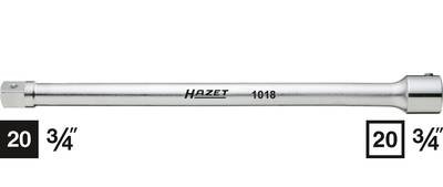 Hazet 1018 1018 Steckschlüssel-Verlängerung Antrieb 3/4" (20 mm) 400 mm 1 St.