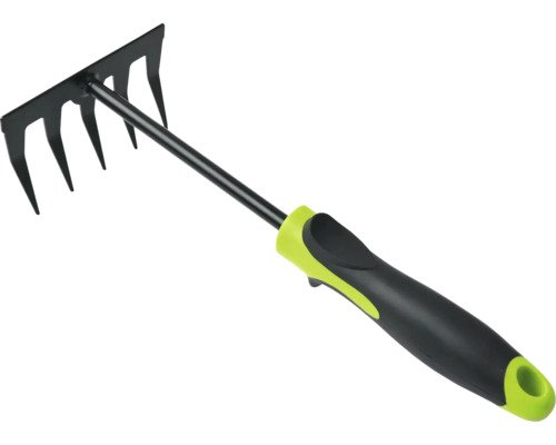 Kleinrechen for_q mit Kunststoffgriff 15 cm