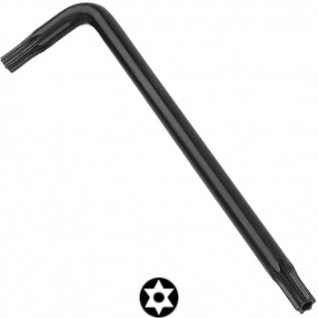 Llave acodada larga y fosfatada para torx® inviolables ref. 1986torx - Rationalstock.es