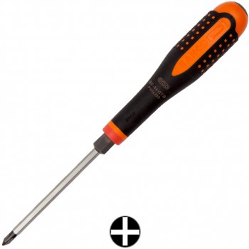 Destornillador phillips de varilla pasante ergo™ con mango anti-impacto ref. be-8610tb be-8620tb be-8623tb be-8624tb - Rationalstock.es