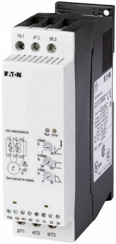 Eaton DS7-342SX032N0-N 134932 Sanftstarter Motorleistung bei 400 V 15 kW Motorleistung bei 230 V 7.5 kW Nennstrom 32 A