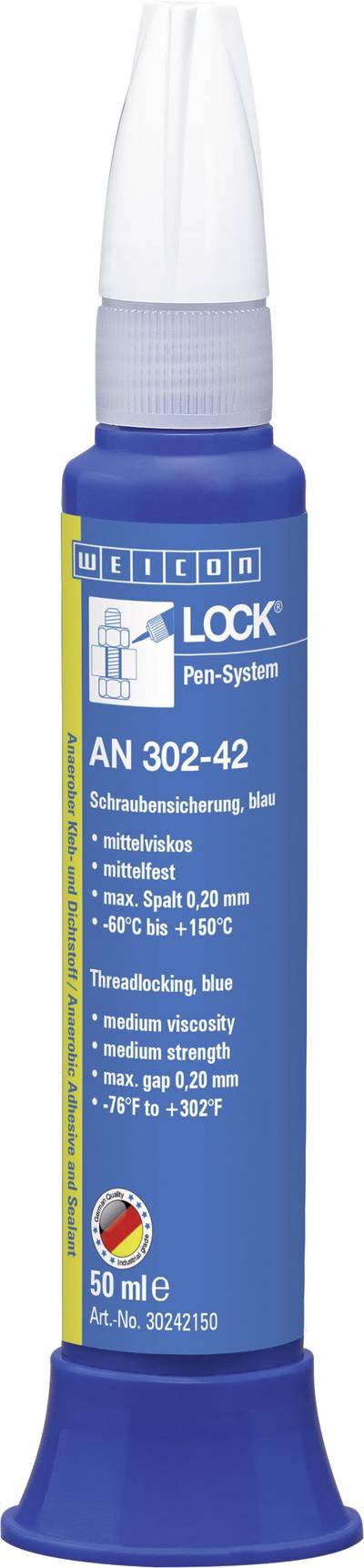 WEICON LOCK® AN 302-42 10017874 Schraubensicherung Festigkeit: mittel 50 ml