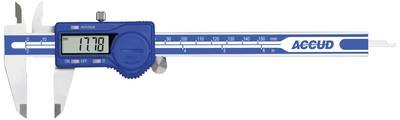 Accud 1601074 Digitaler Messschieber 150 mm