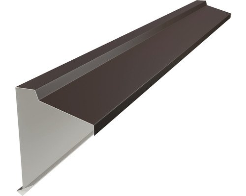 PRECIT Pultdachabdeckung für Click Stripes Trapez Schokoladenbraun RAL 8017 2000 mm x 120 mm x 160 mm